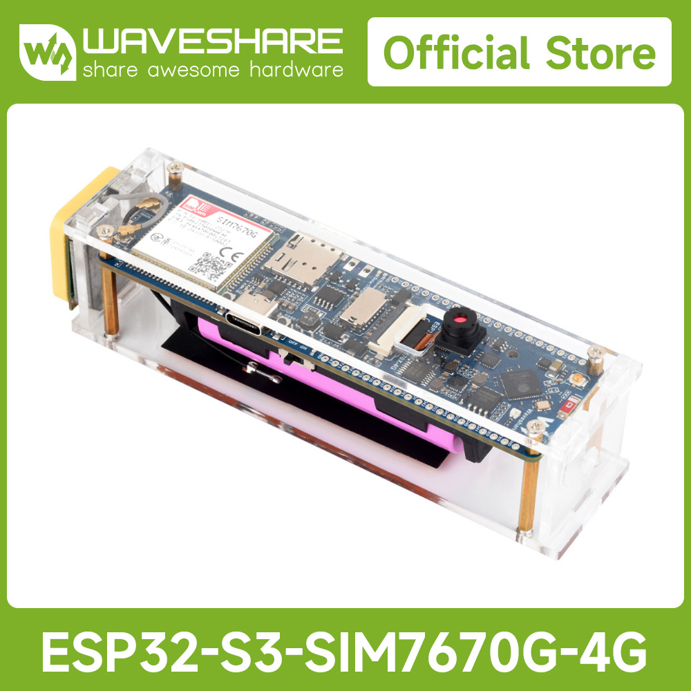 Esp32 Uart Module - Placa de desenvolvimento Waveshare ESP32-S3 SIM7670G