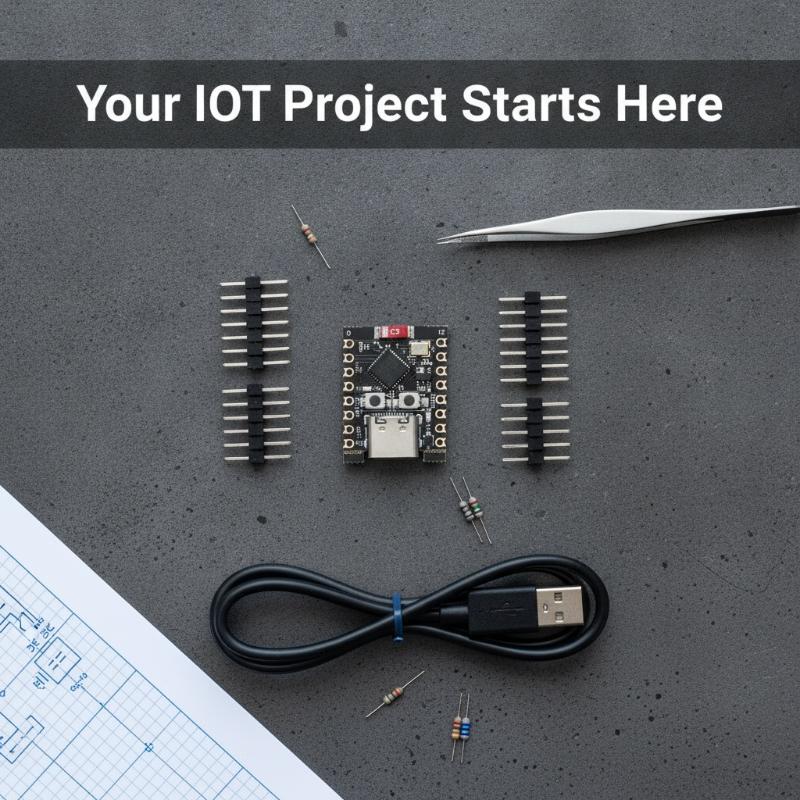 Esp32 C3 - Placa de Desenvolvimento ESP32 C3 com