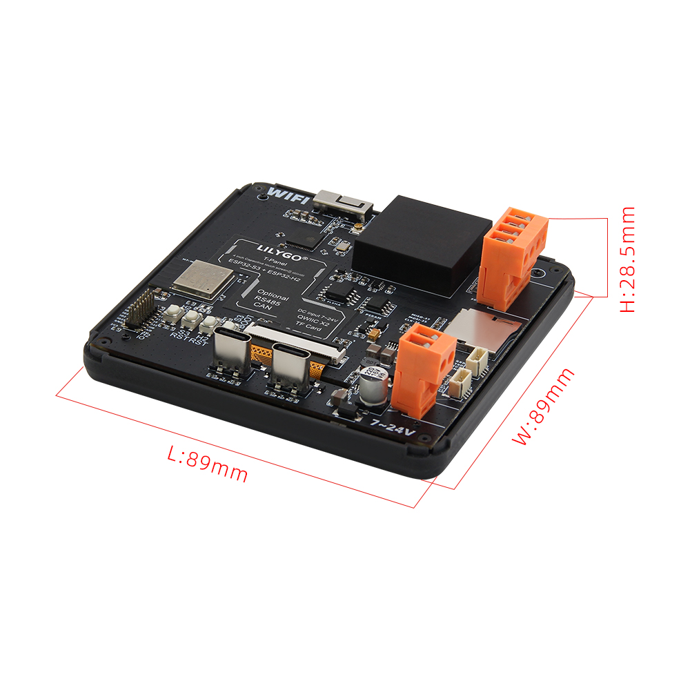 Esp32 H2 - T-Panel-S3 4.0-Polegada TFT LCD ESP32-S3 ESP32-H2