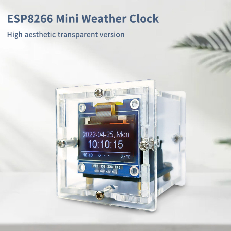 Kit de Relógio Meteorológico M - Esp8266 avaliação e preço