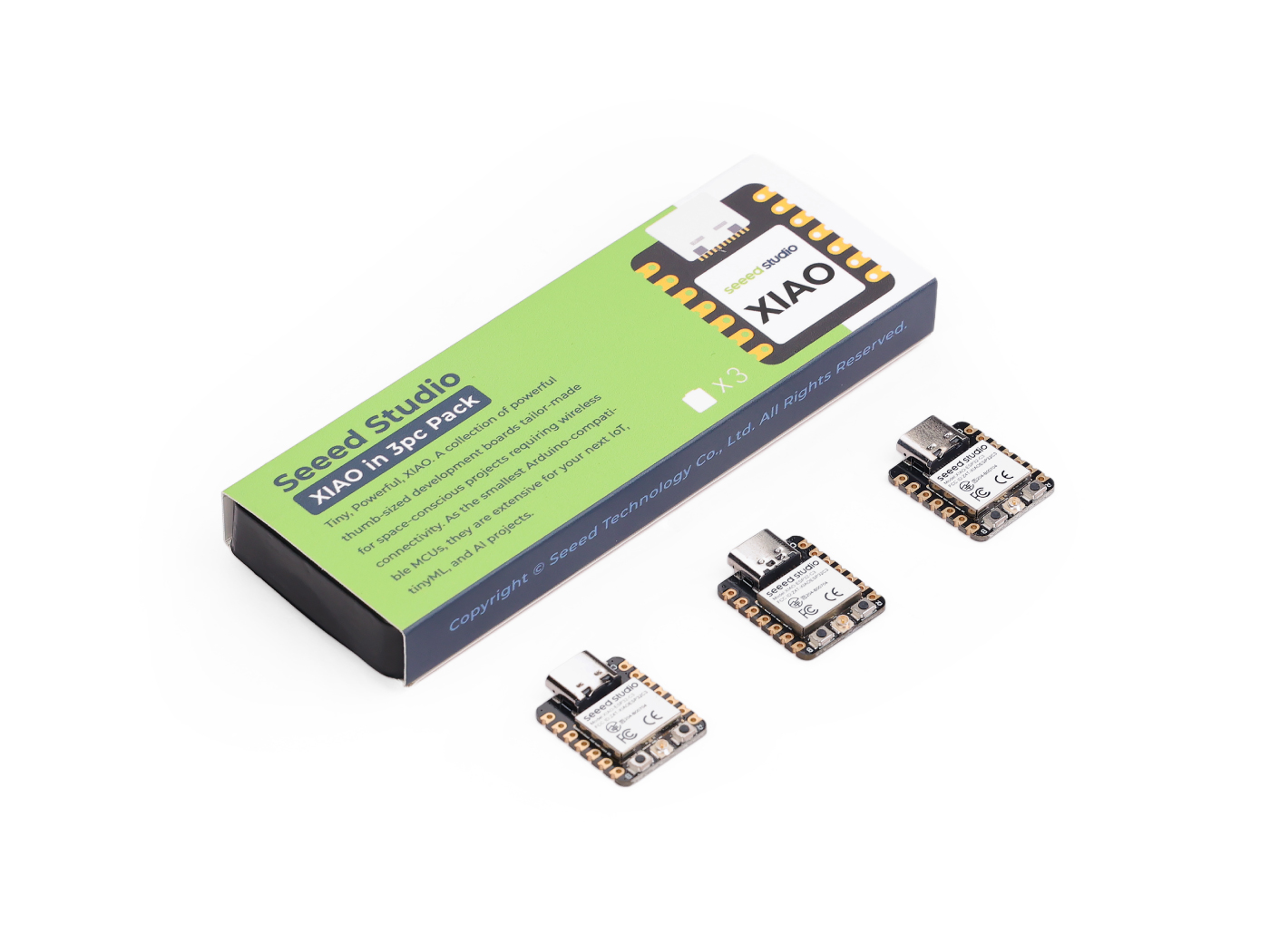 3 PCS Pacote XIAO ESP32C3 Mini - Esp32 Uart Module avaliação e preço