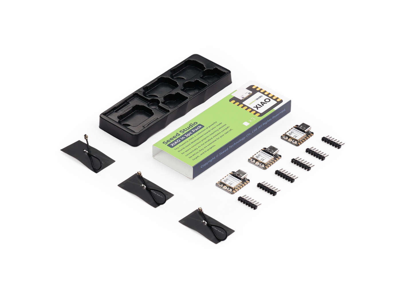3 PCS Pacote XIAO ESP32C3 Mini - Esp32 Uart Module avaliação e preço