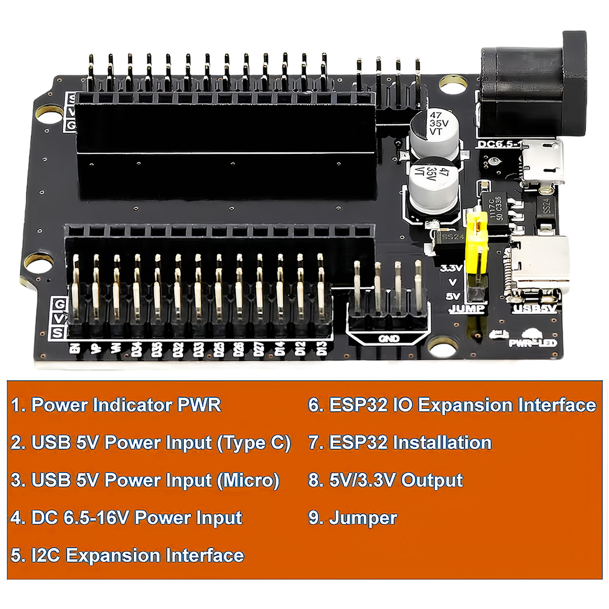 Placa de desenvolvimento de ex - Esp32 Devkit avaliação e preço