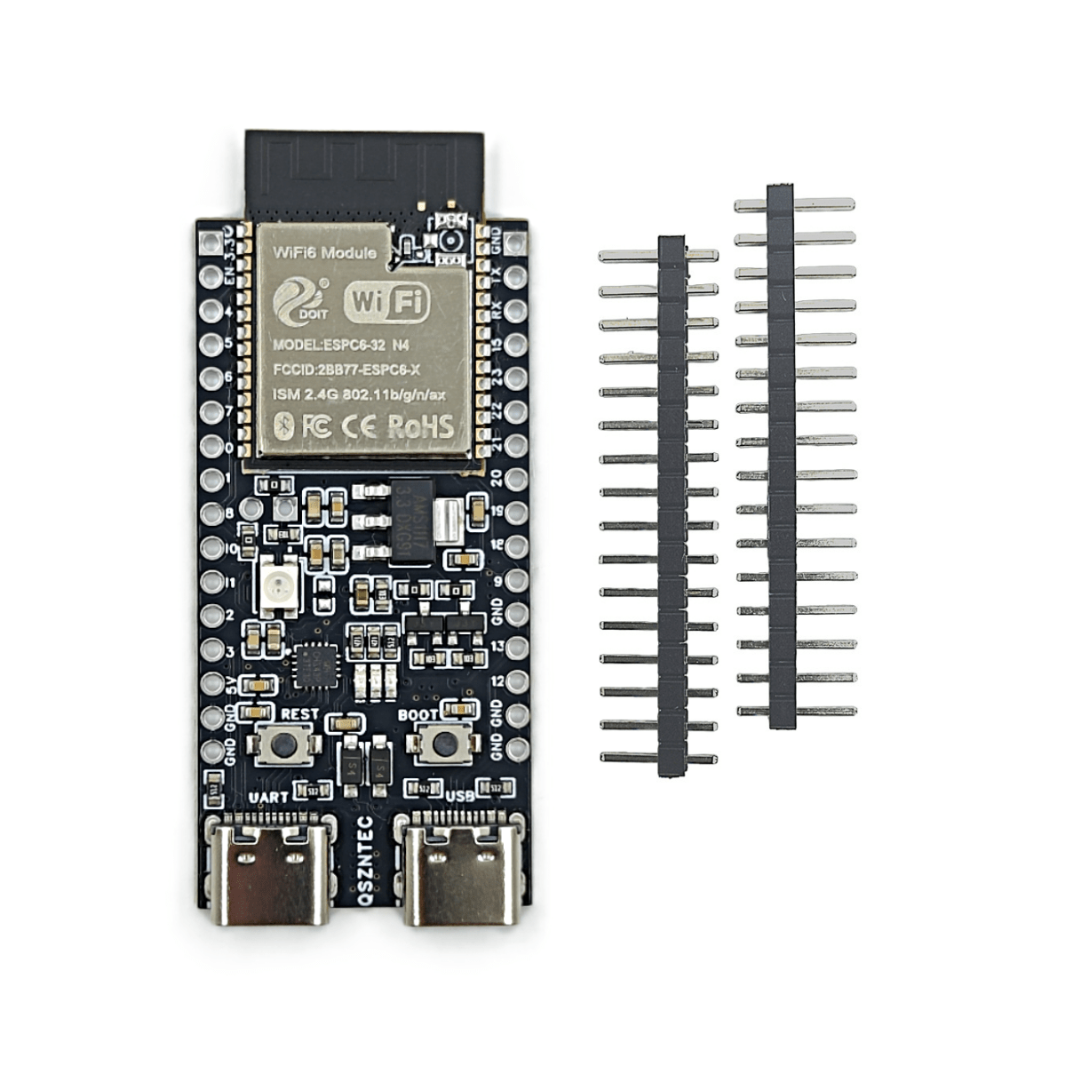 ESP32-C6-DevKitC-1 ESP32-C6 Co - Esp32 Devkit avaliação e preço