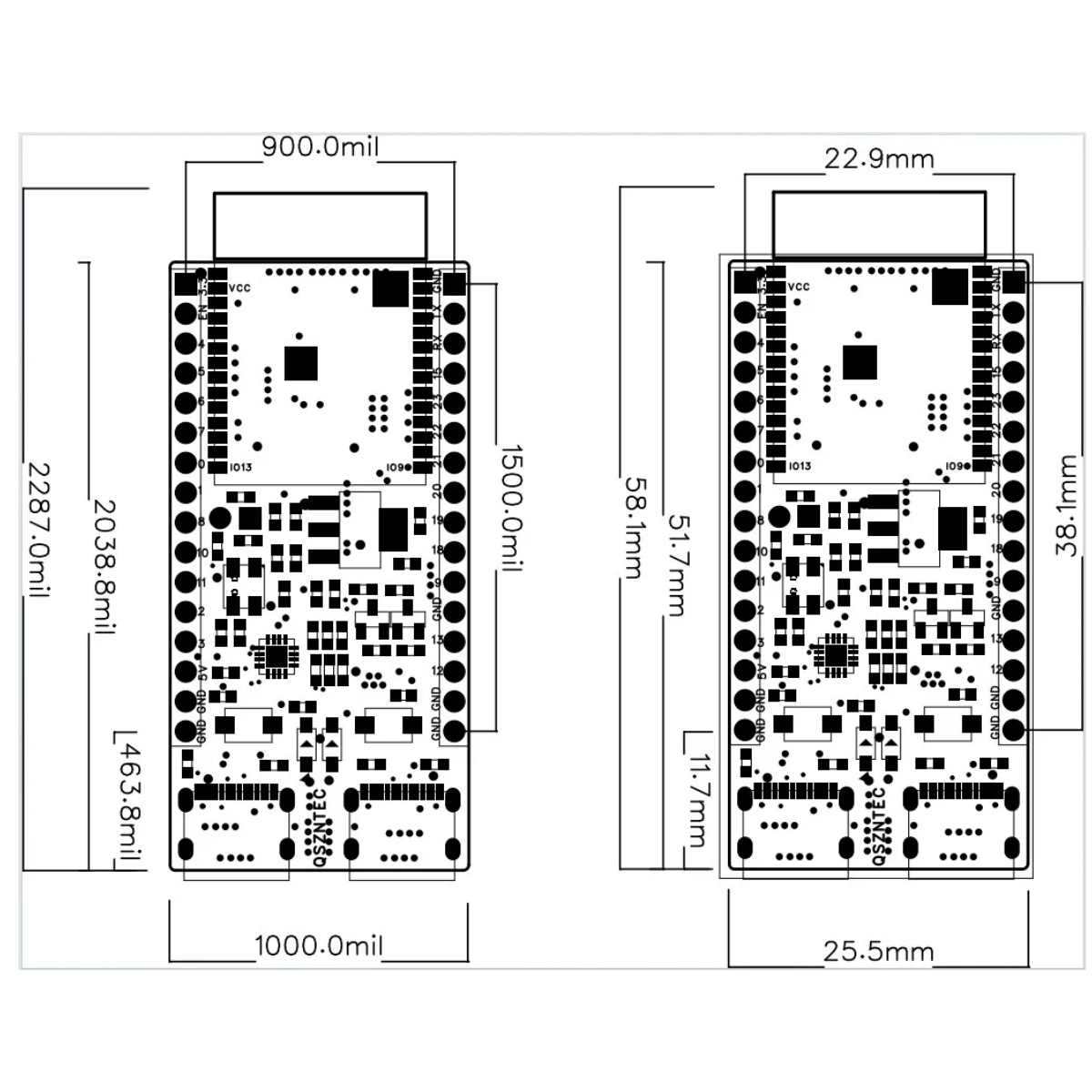 ESP32-C6-DevKitC-1 ESP32-C6 Co - Esp32 Devkit avaliação e preço