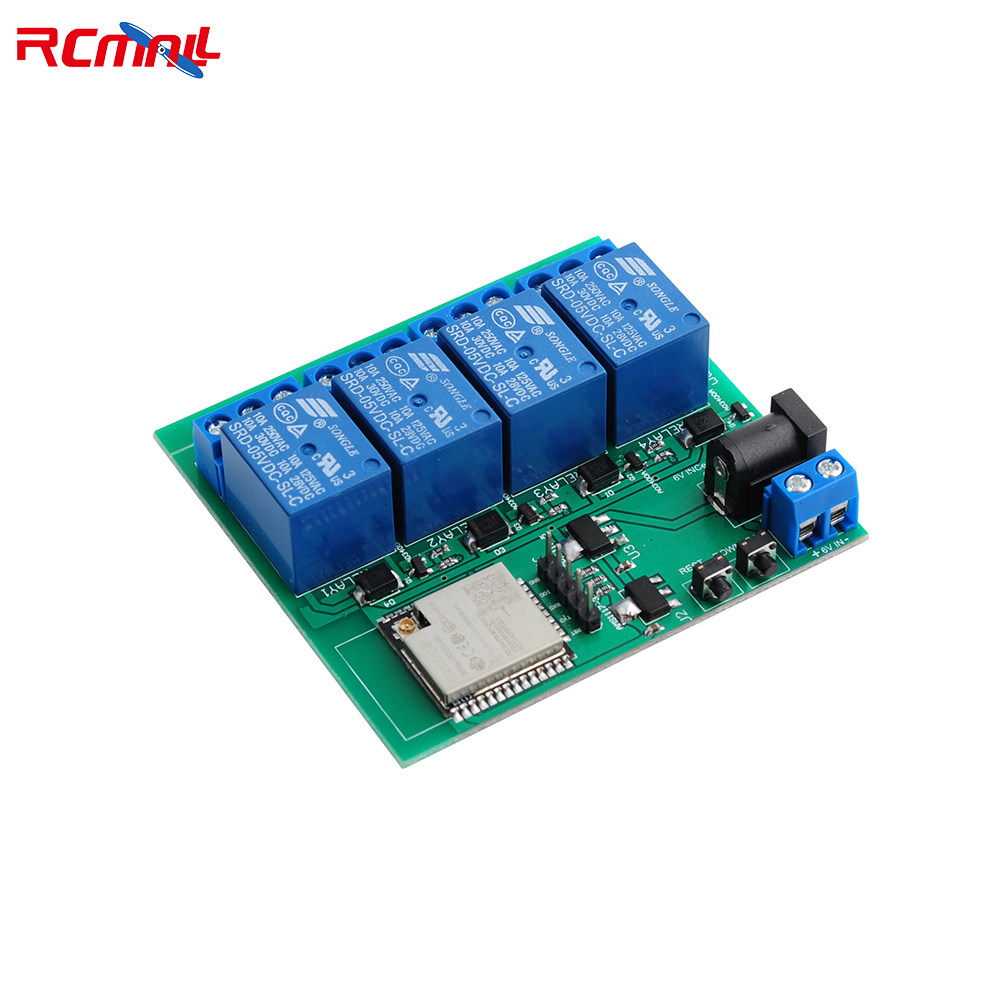 Módulo de Relé ESP32S 4CH, Pla - Esp32 Uart Module avaliação e preço