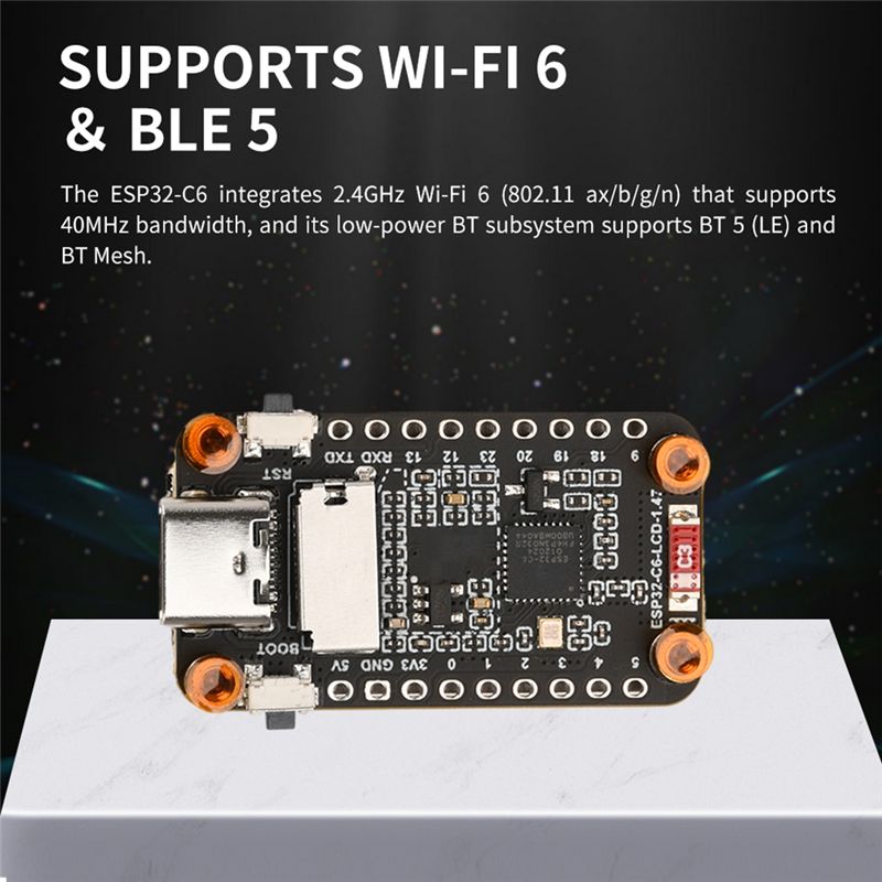 【NOVO A09R!】 Placa de Desenvol - Esp32 C6 avaliação e preço