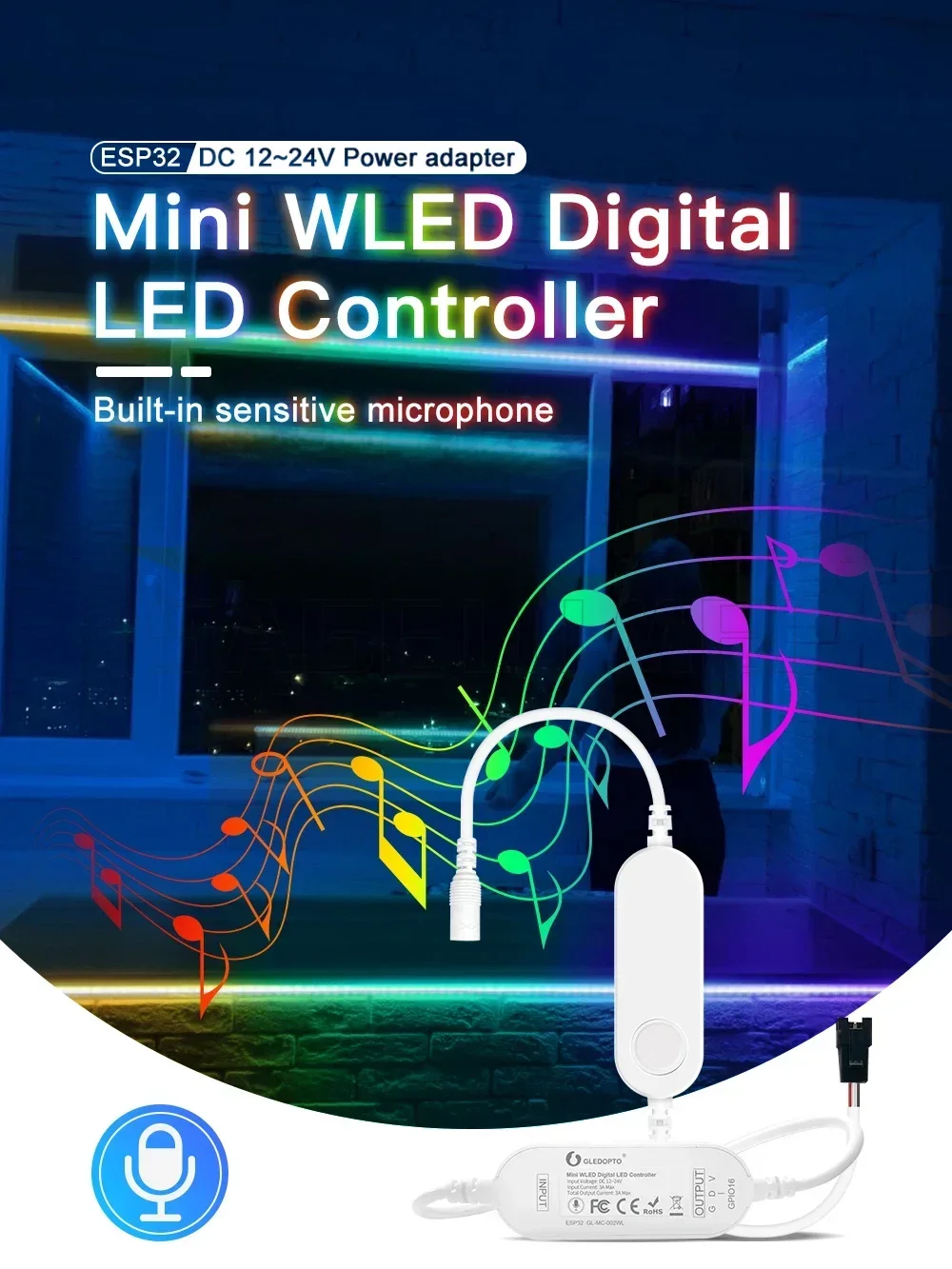 Gledopto esp8266/esp32 mini co - Esp8266 avaliação e preço