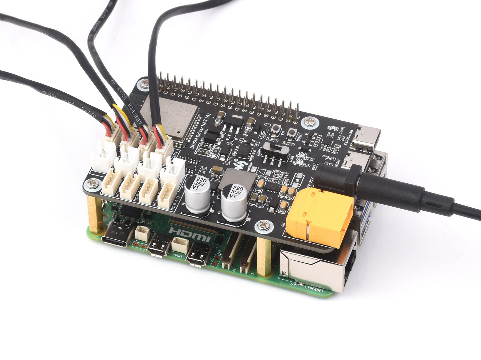 Placa de driver de servo motor - Esp32 Uart Module avaliação e preço